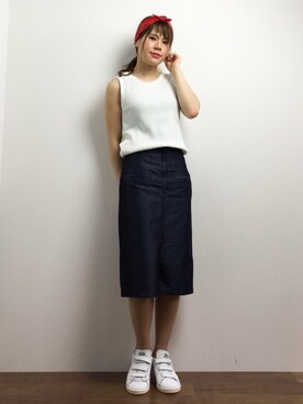 natsumiさん（レディース・160cm）の春コーディネート