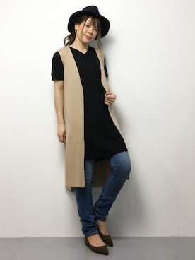 natsumiさん（レディース・160cm）の春コーディネート