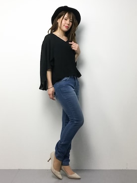 natsumiさん（レディース・160cm）の春コーディネート