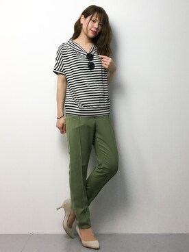 natsumiさん（レディース・160cm）の春コーディネート