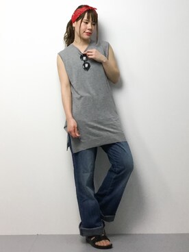 natsumiさん（レディース・160cm）の春コーディネート