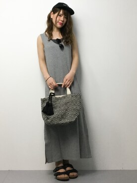 natsumiさん（レディース・160cm）の春コーディネート