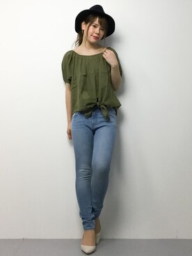 natsumiさん（レディース・160cm）の春コーディネート