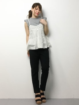 natsumiさん（レディース・160cm）の春コーディネート