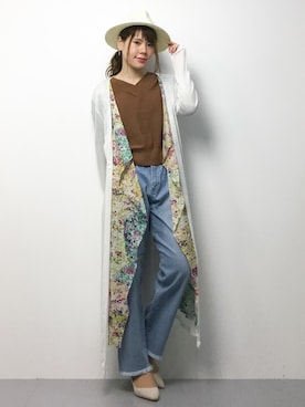 「AIC.（エーアイシー）のアイテム」を使った、natsumiさん（レディース・160cm）の春コーディネート