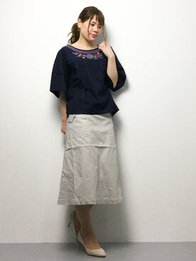 natsumiさん(レディース・160cm)の春コーディネート