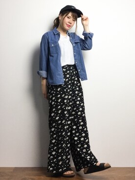 natsumiさん（レディース・160cm）の春コーディネート