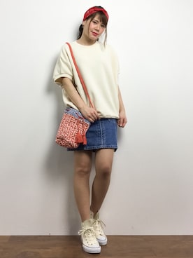 natsumiさん（レディース・160cm）の春コーディネート
