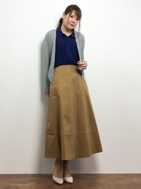 natsumiさん（レディース・160cm）の春コーディネート