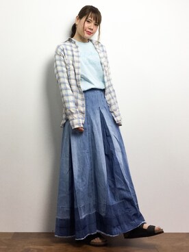 natsumiさん（レディース・160cm）の春コーディネート