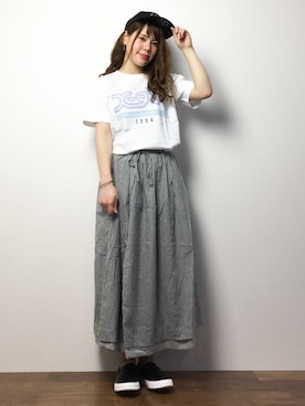 natsumiさん（レディース・160cm）の春コーディネート