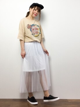 natsumiさん（レディース・160cm）の春コーディネート