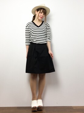 natsumiさん（レディース・160cm）の春コーディネート