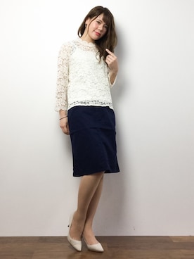 natsumiさん（レディース・160cm）の春コーディネート