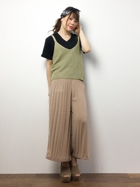 natsumiさん(レディース・160cm)の春コーディネート