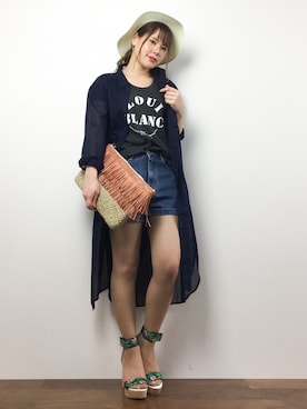 natsumiさん（レディース・160cm）の春コーディネート