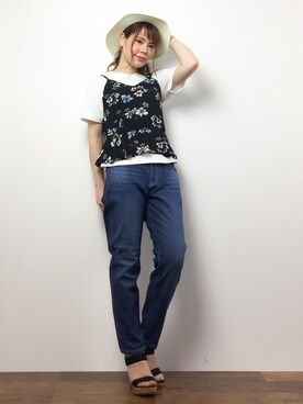 natsumiさん（レディース・160cm）の春コーディネート