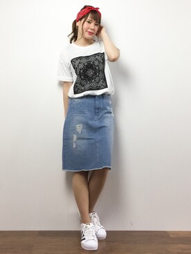 natsumiさん（レディース・160cm）の春コーディネート