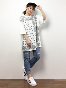 natsumiさん（レディース・160cm）の春コーディネート