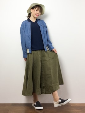 natsumiさん(レディース・160cm)の春コーディネート