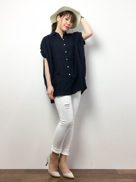 natsumiさん（レディース・160cm）の春コーディネート