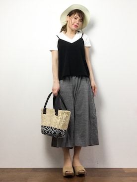 natsumiさん（レディース・160cm）の春コーディネート