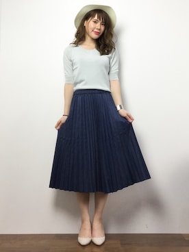 natsumiさん（レディース・160cm）の春コーディネート