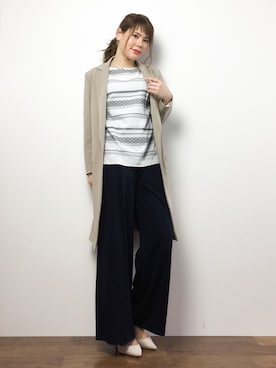 「goocy（グースィー）のアイテム」を使った、natsumiさん（レディース・160cm）の春コーディネート