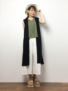 natsumiさん（レディース・160cm）の春コーディネート