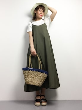 natsumiさん（レディース・160cm）の春コーディネート