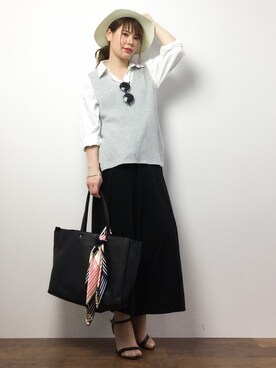 natsumiさん（レディース・160cm）の春コーディネート