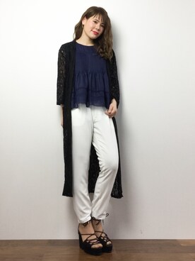 natsumiさん（レディース・160cm）の春コーディネート