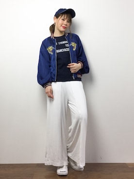 natsumiさん（レディース・160cm）の春コーディネート