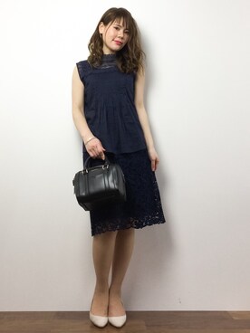 natsumiさん（レディース・160cm）の春コーディネート