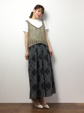 natsumiさん（レディース・160cm）の春コーディネート