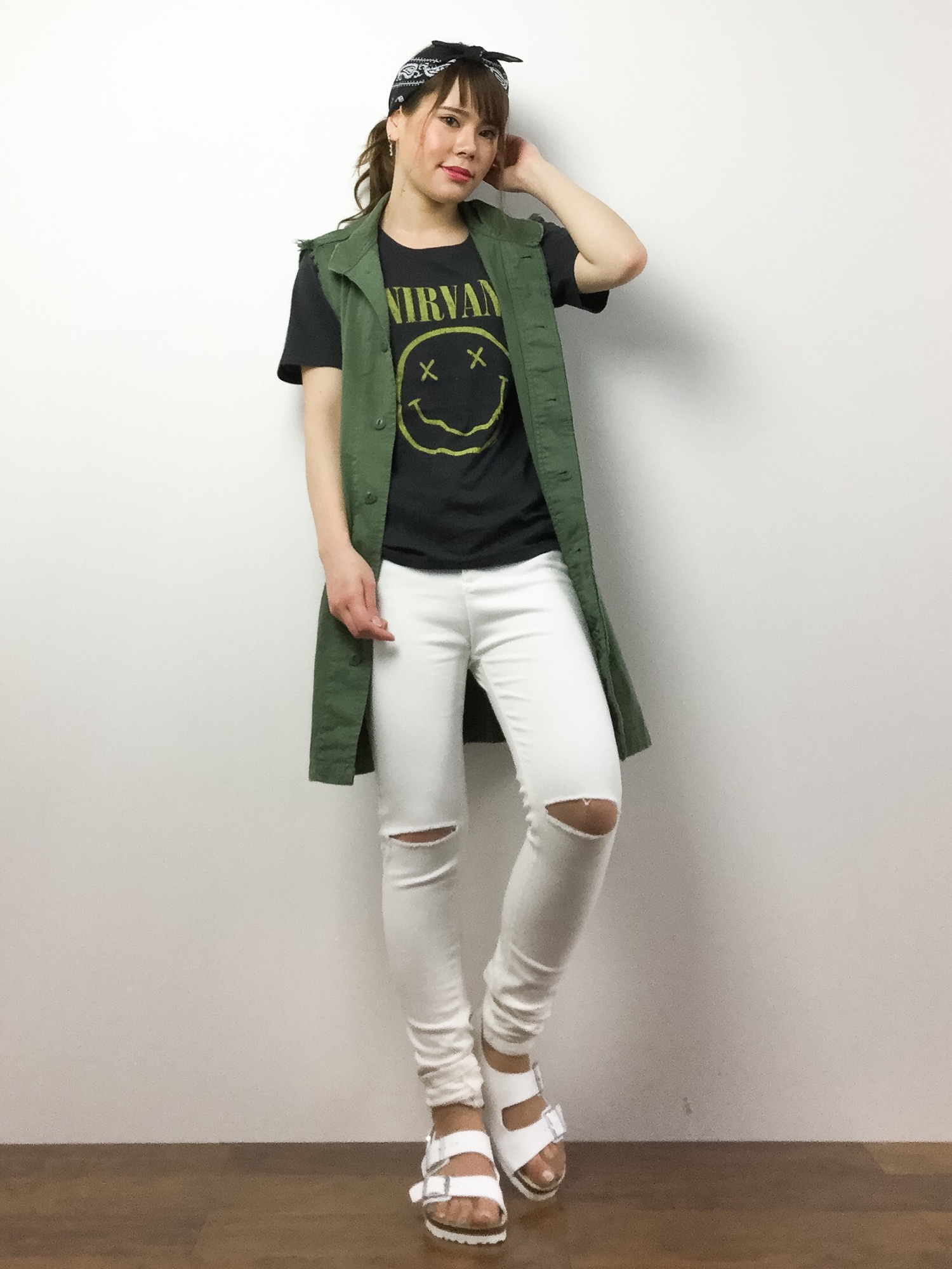 natsumiさん（レディース・160cm）の春コーディネート