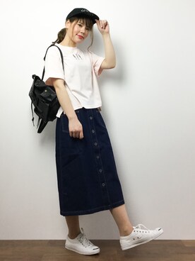 natsumiさん（レディース・160cm）の春コーディネート