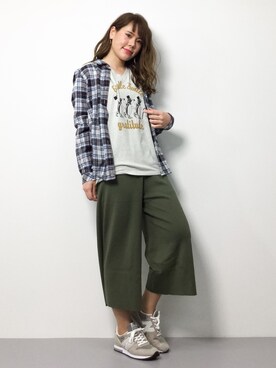 natsumiさん（レディース・160cm）の春コーディネート