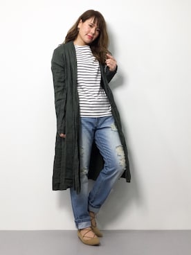 natsumiさん（レディース・160cm）の春コーディネート