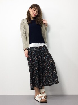 natsumiさん（レディース・160cm）の春コーディネート