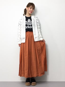 natsumiさん（レディース・160cm）の春コーディネート