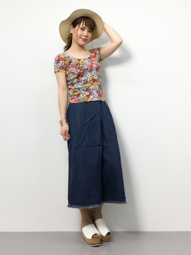 natsumiさん（レディース・160cm）の春コーディネート