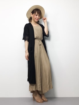 「Lulud（ルルド）のアイテム」を使った、natsumiさん（レディース・160cm）の春コーディネート