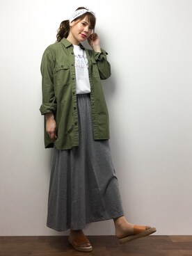 natsumiさん（レディース・160cm）の春コーディネート