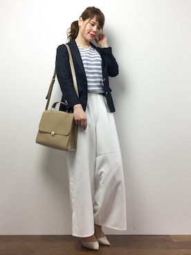 natsumiさん（レディース・160cm）の春コーディネート
