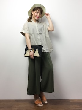 natsumiさん（レディース・160cm）の春コーディネート