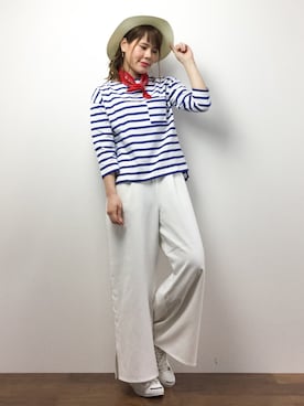 natsumiさん（レディース・160cm）の春コーディネート