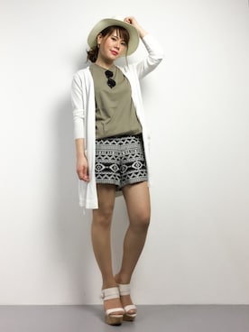 natsumiさん（レディース・160cm）の春コーディネート