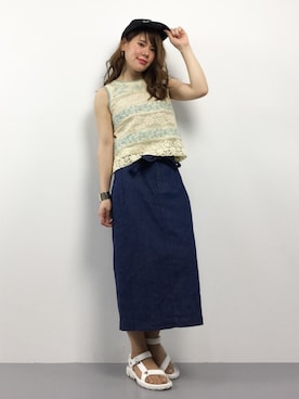 natsumiさん(レディース・160cm)の夏コーディネート