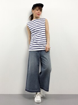 natsumiさん（レディース・160cm）の夏コーディネート